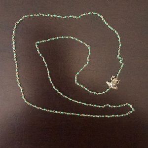 Frog necklace